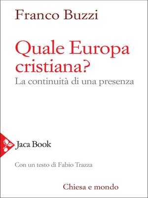 cover image of Quale Europa cristiana?